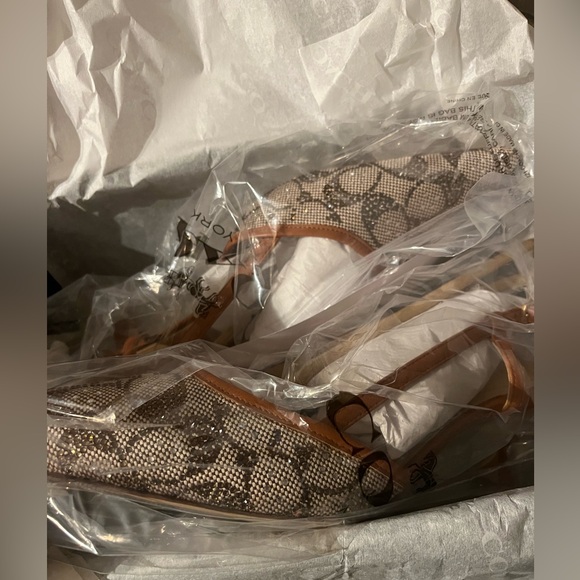 BRAND NEW Rosie Slingback In Crystal Signature Jacquard - Picture 2 of 4